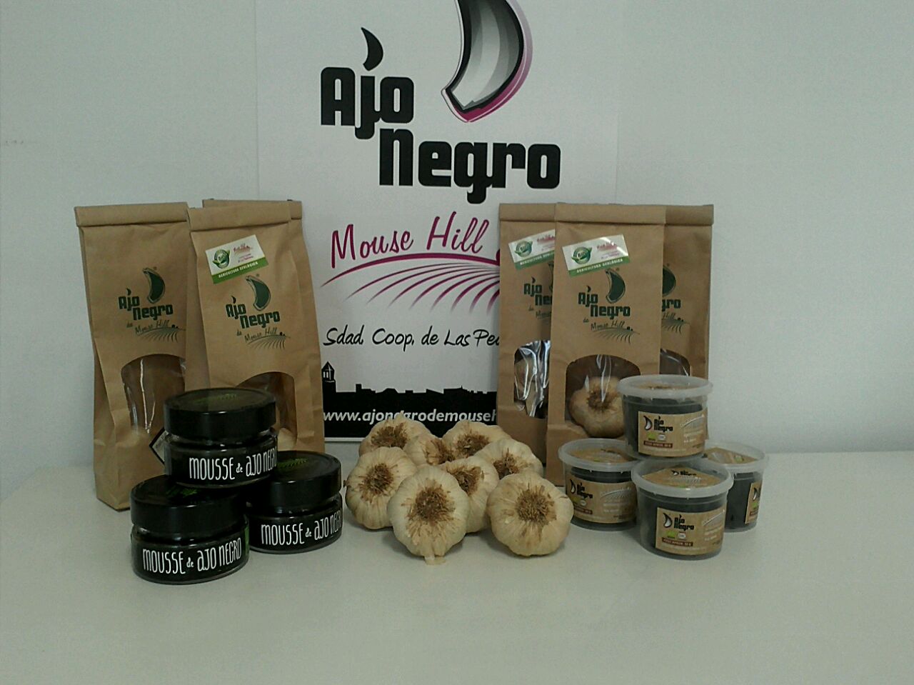 Conjunto ajo negro ecolgico